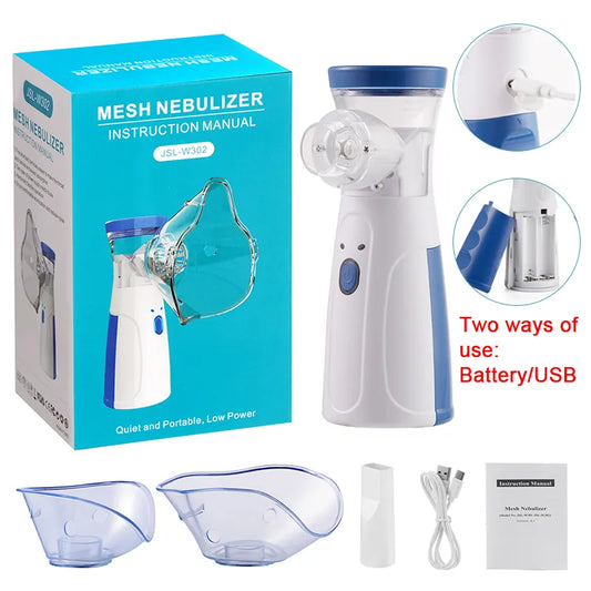 Portable Ultrasonic Rechargeable Mesh Nebulizer Machine